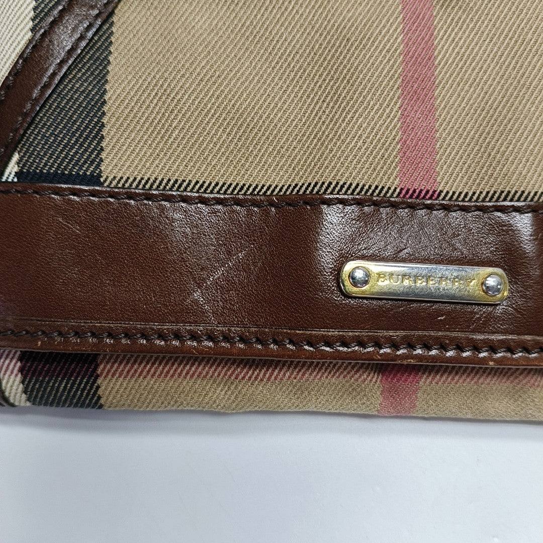 Canvas Wallet Brown