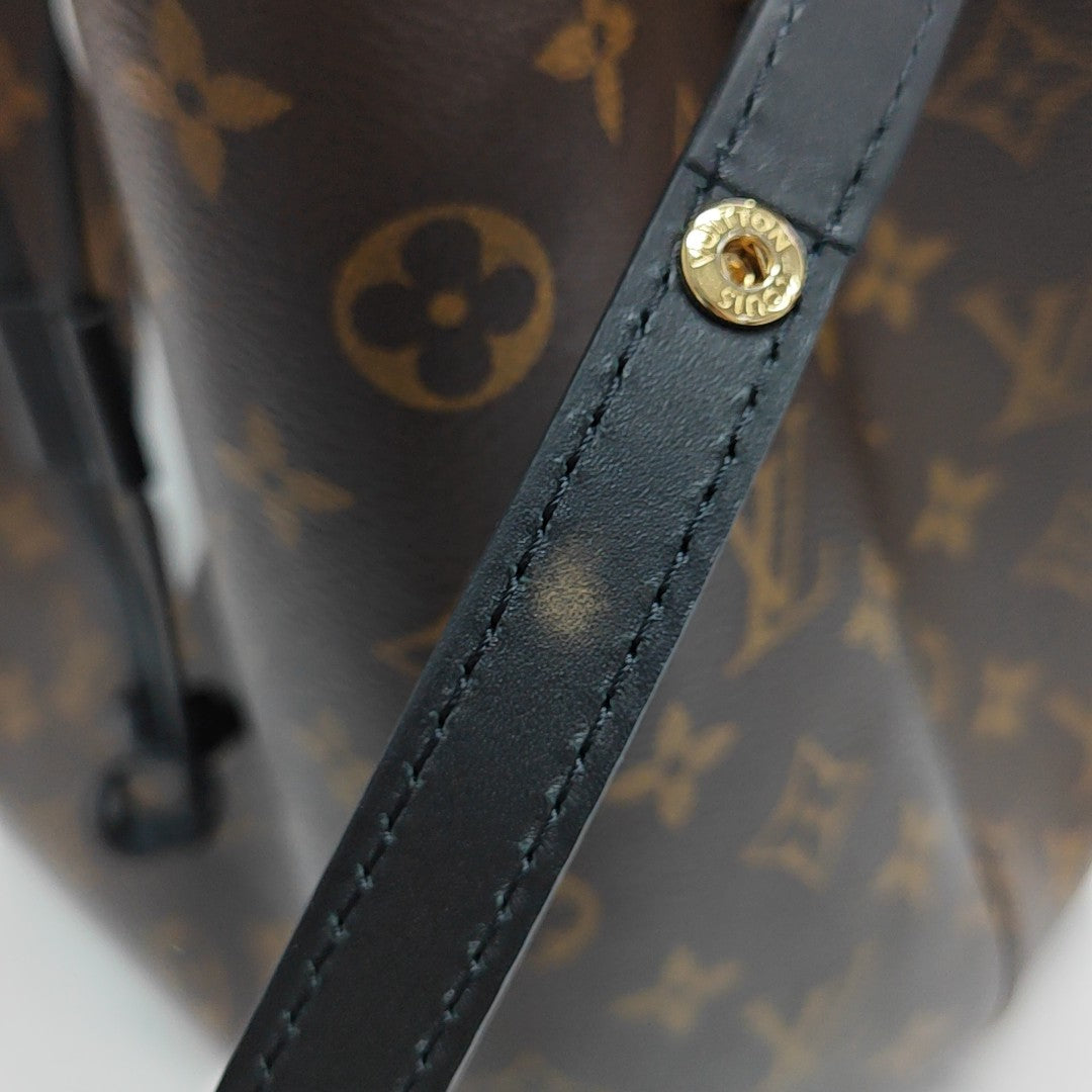 NÉONOÉ MM Monogram Coated Canvas Brown