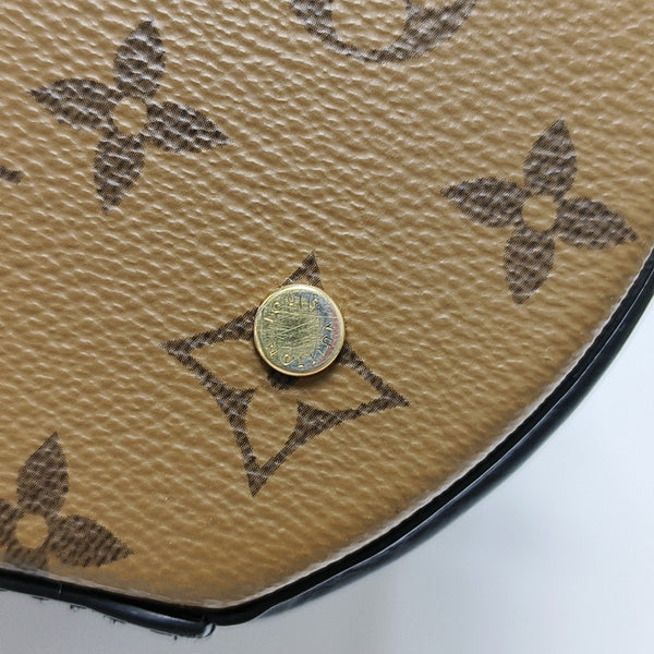 CANNES PM Monogram Coated Canvas Brown
