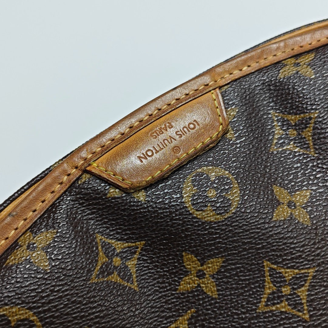 MENILMONTANT PM Monogram Coated Canvas Brown