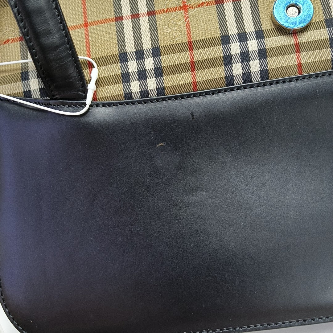 Calfskin Shoulder Bag Black