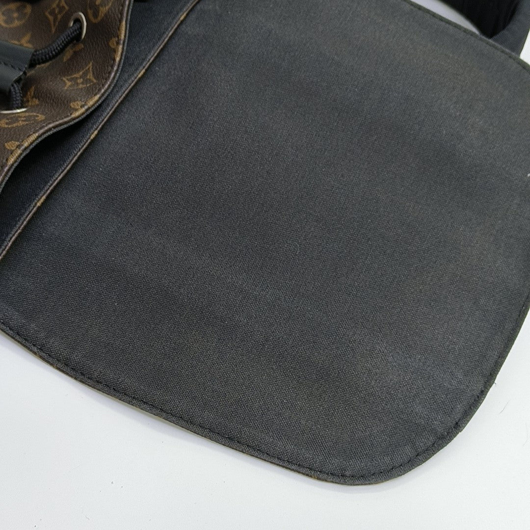 CHRISTOPHER MM Monogram Coated Canvas Brown