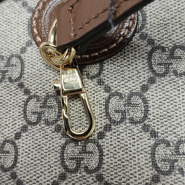 Retro Mini Monogram Coated Canvas Beige