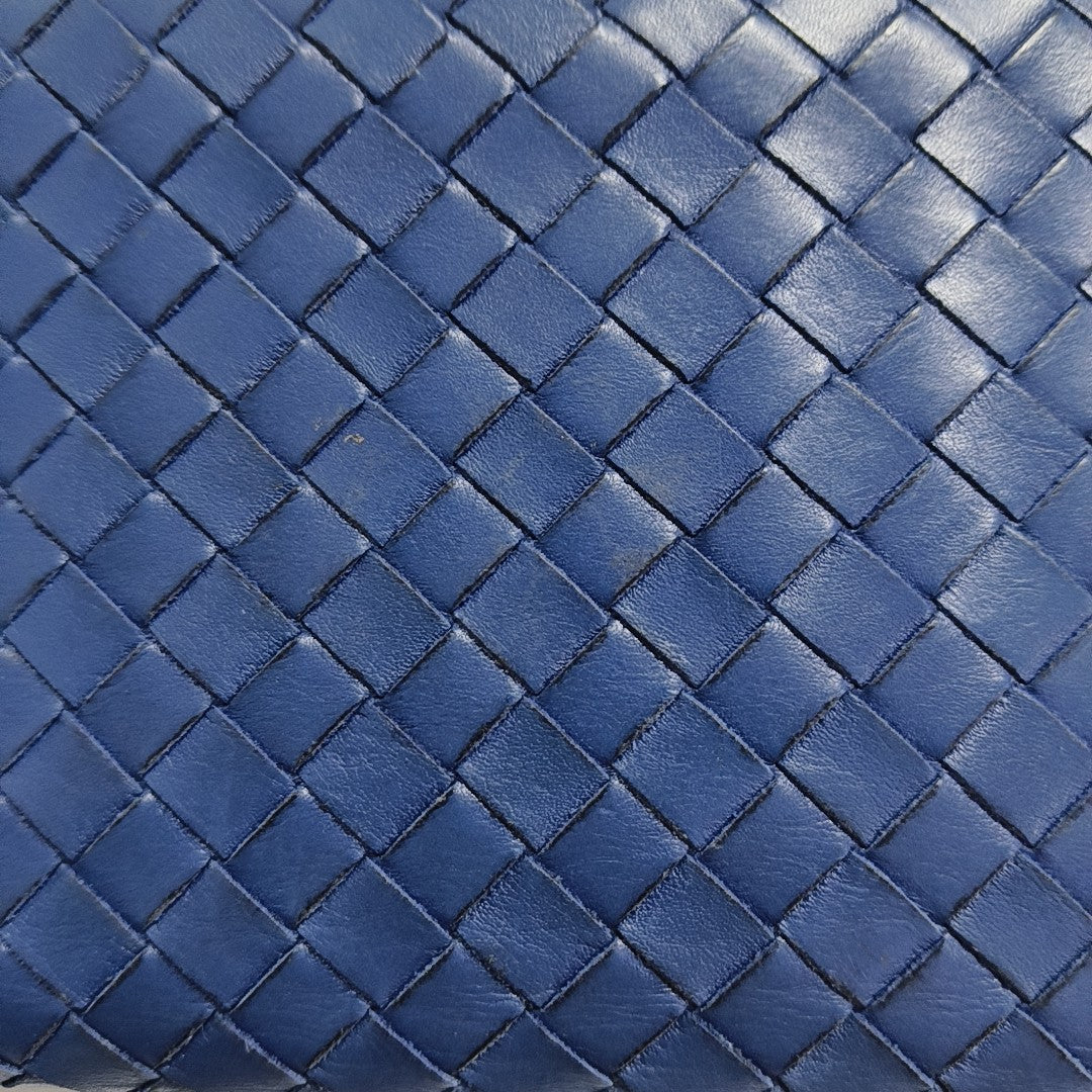 Calfskin Wallet Blue