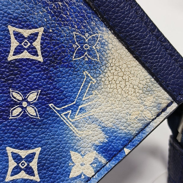 GASTON Coated Canvas Blue