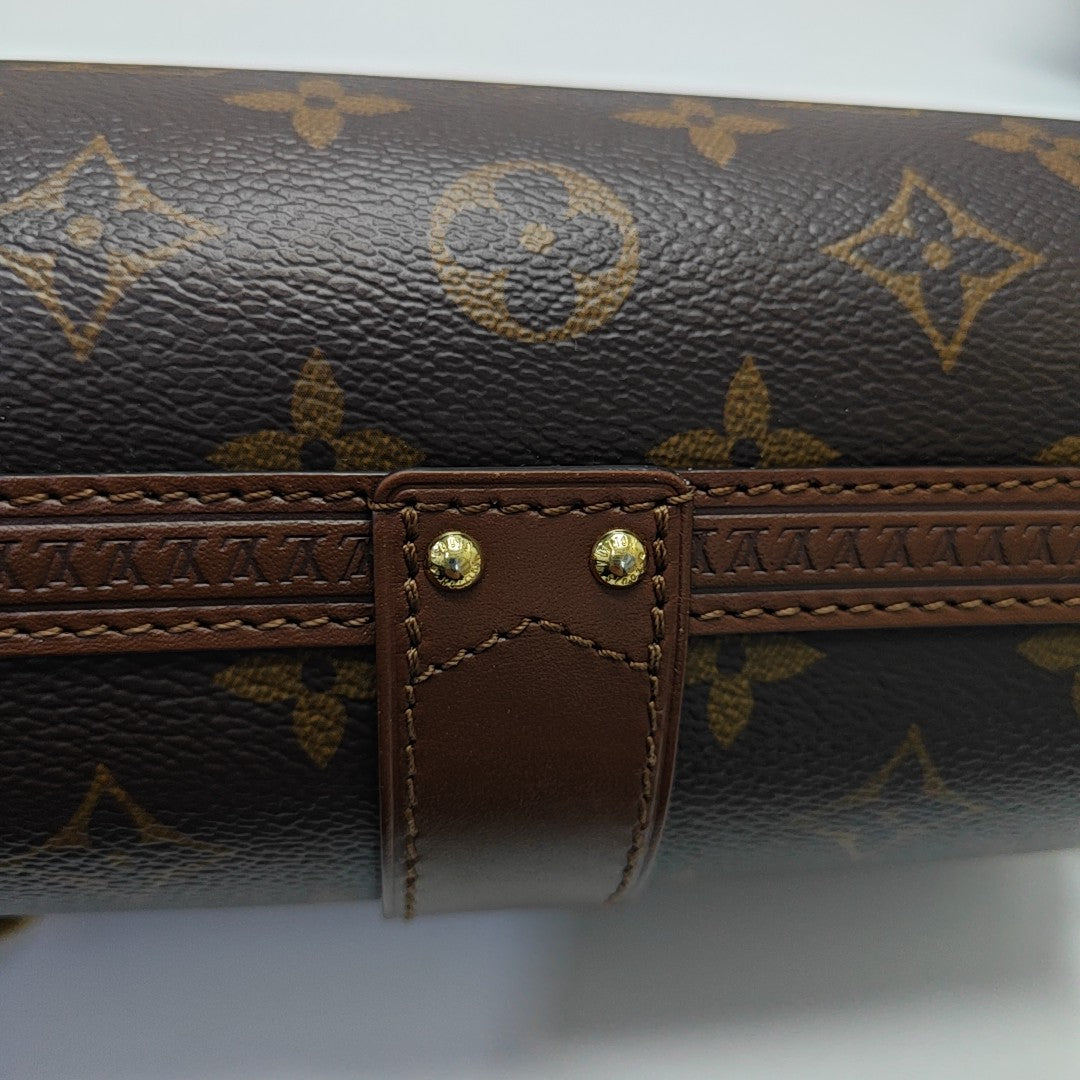 PAPILLON 19 Monogram Coated Canvas Brown