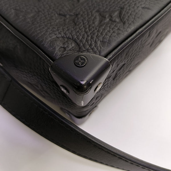 SOFT TRUNK Mini Monogram Calfskin Black