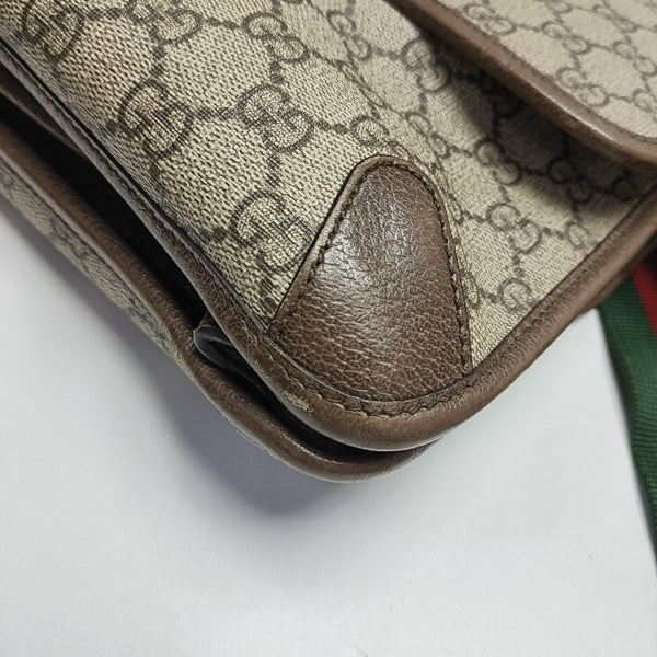 Neo Vintage Large Monogram Coated Canvas Brown