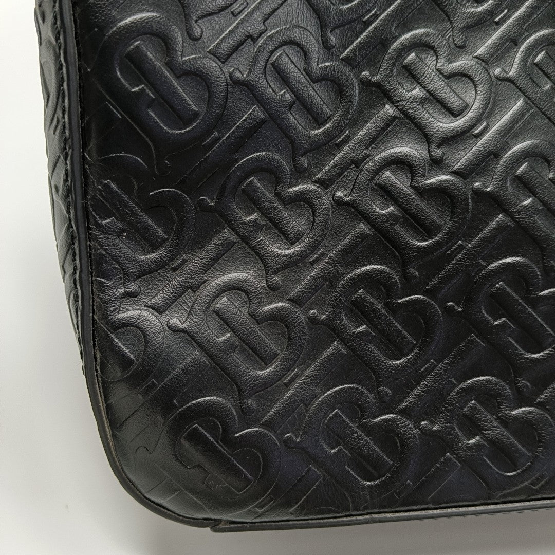 Calfskin Shoulder Bag Black