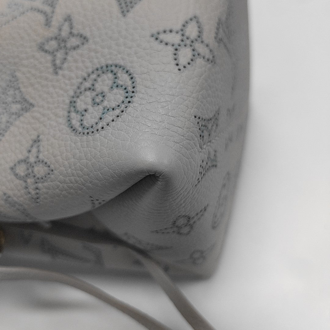 BELLA Monogram Calfskin Gray