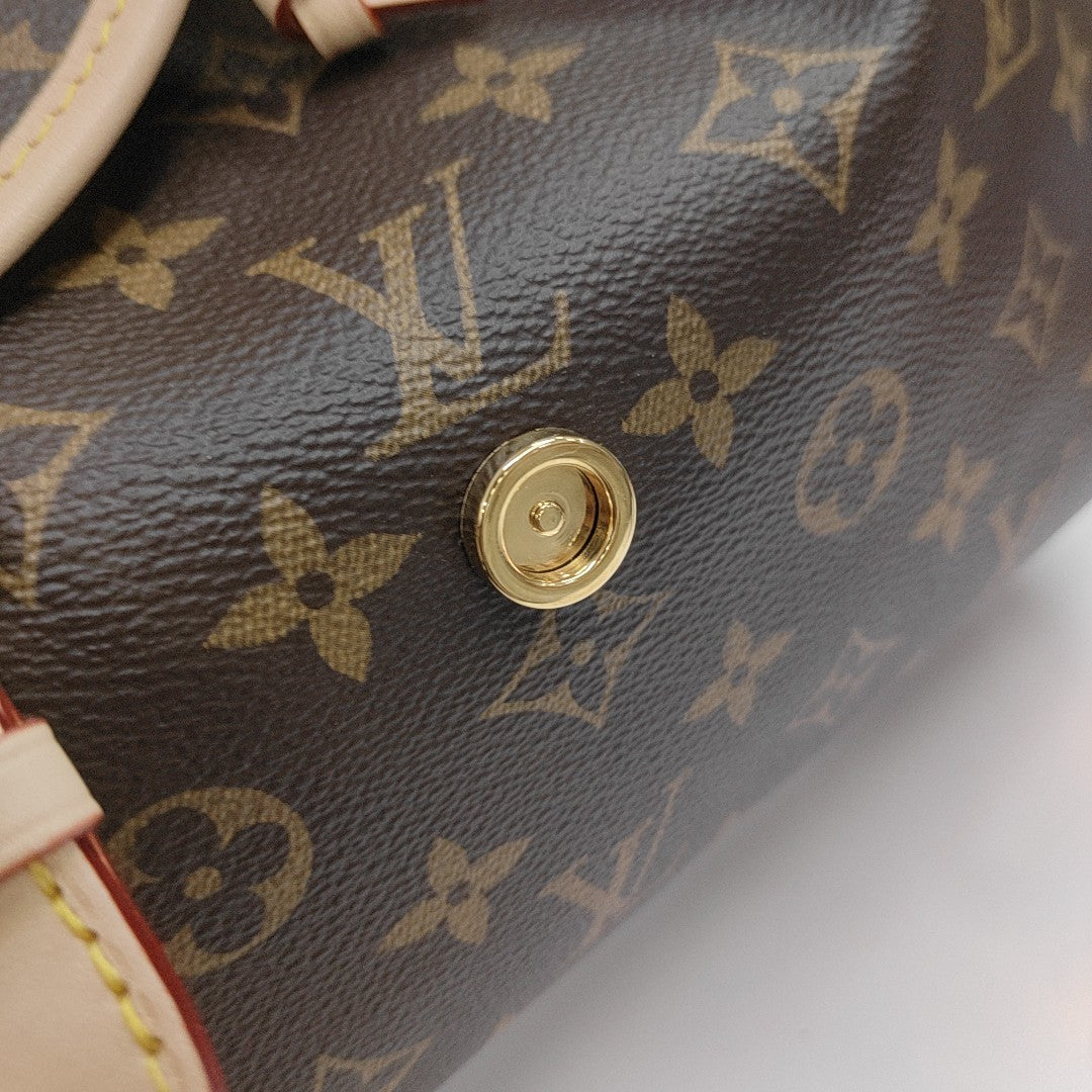 ODYSSEE MM Monogram Coated Canvas Brown