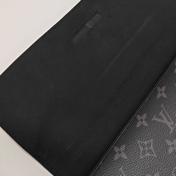 STEAMER Monogram Coated Canvas Black
