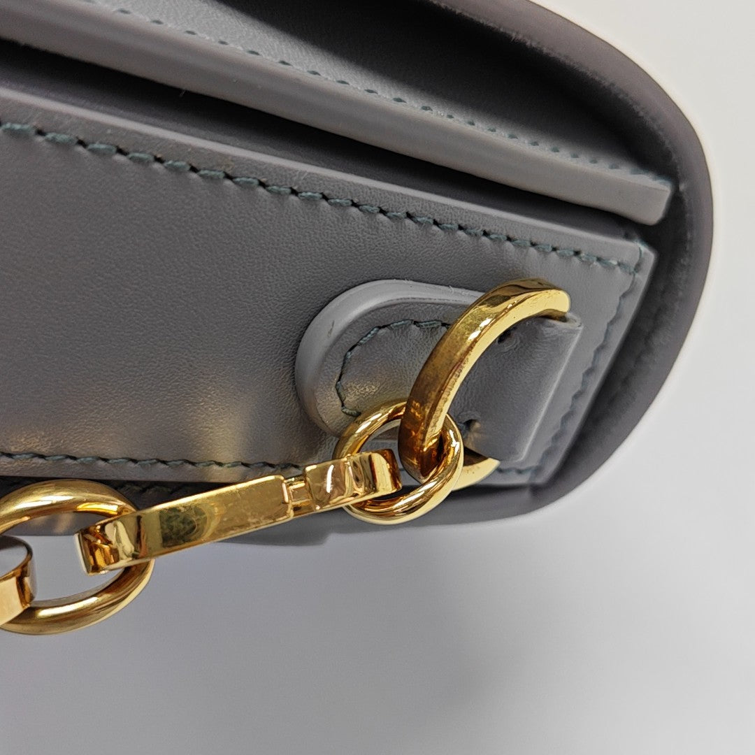 Bobby Medium Calfskin Blue