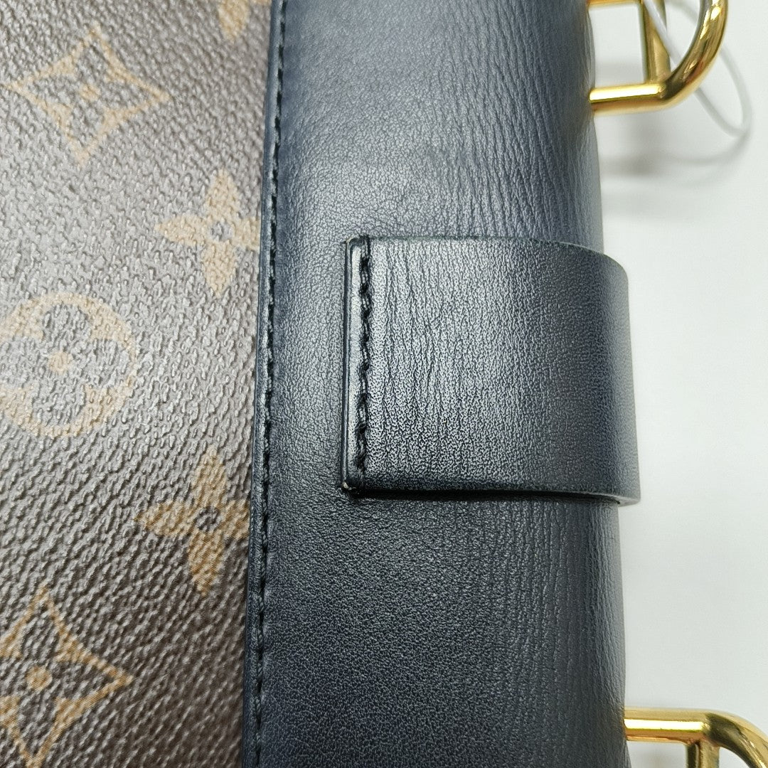 LOCKY BB Monogram Coated Canvas Brown
