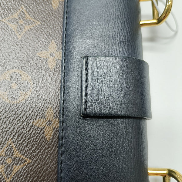 LOCKY BB Monogram Coated Canvas Brown