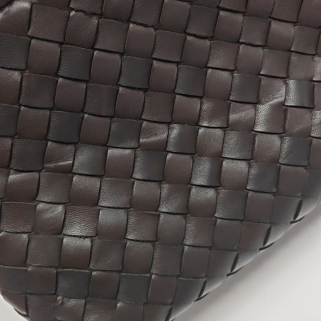 Lambskin Clutch Brown