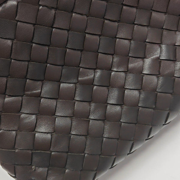 Lambskin Clutch Brown