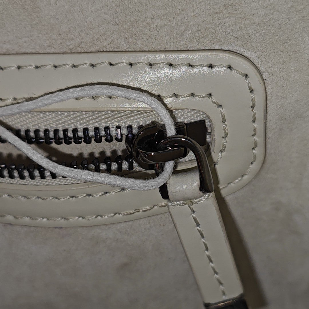 Diorcamp Small Cannage Calfskin White