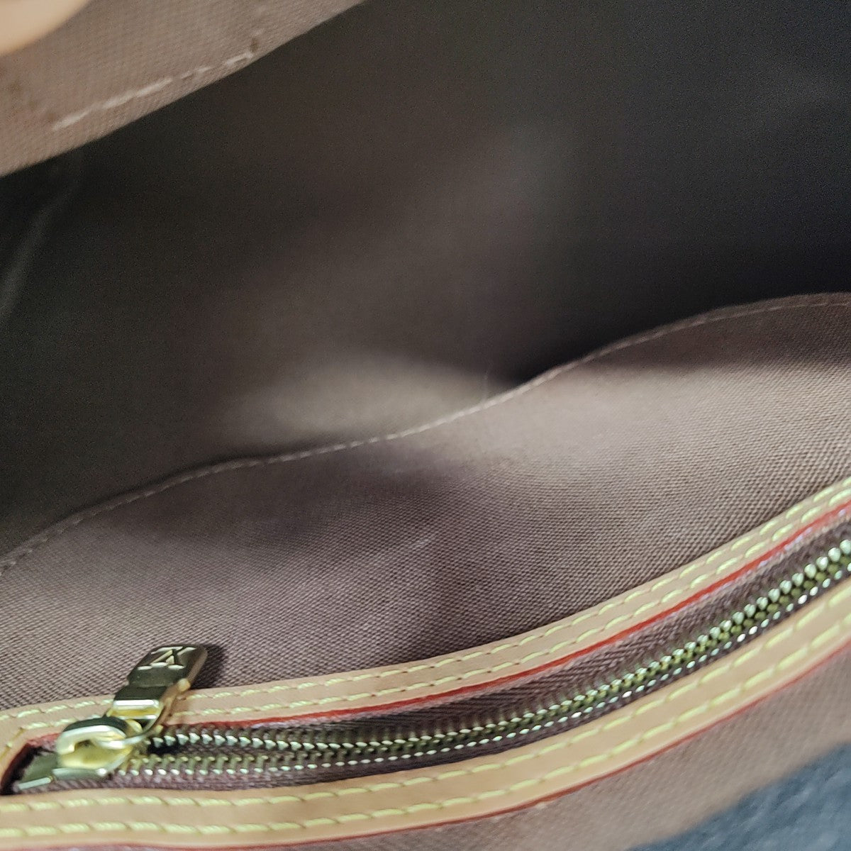 SPEEDY 25 Monogram Coated Canvas Brown