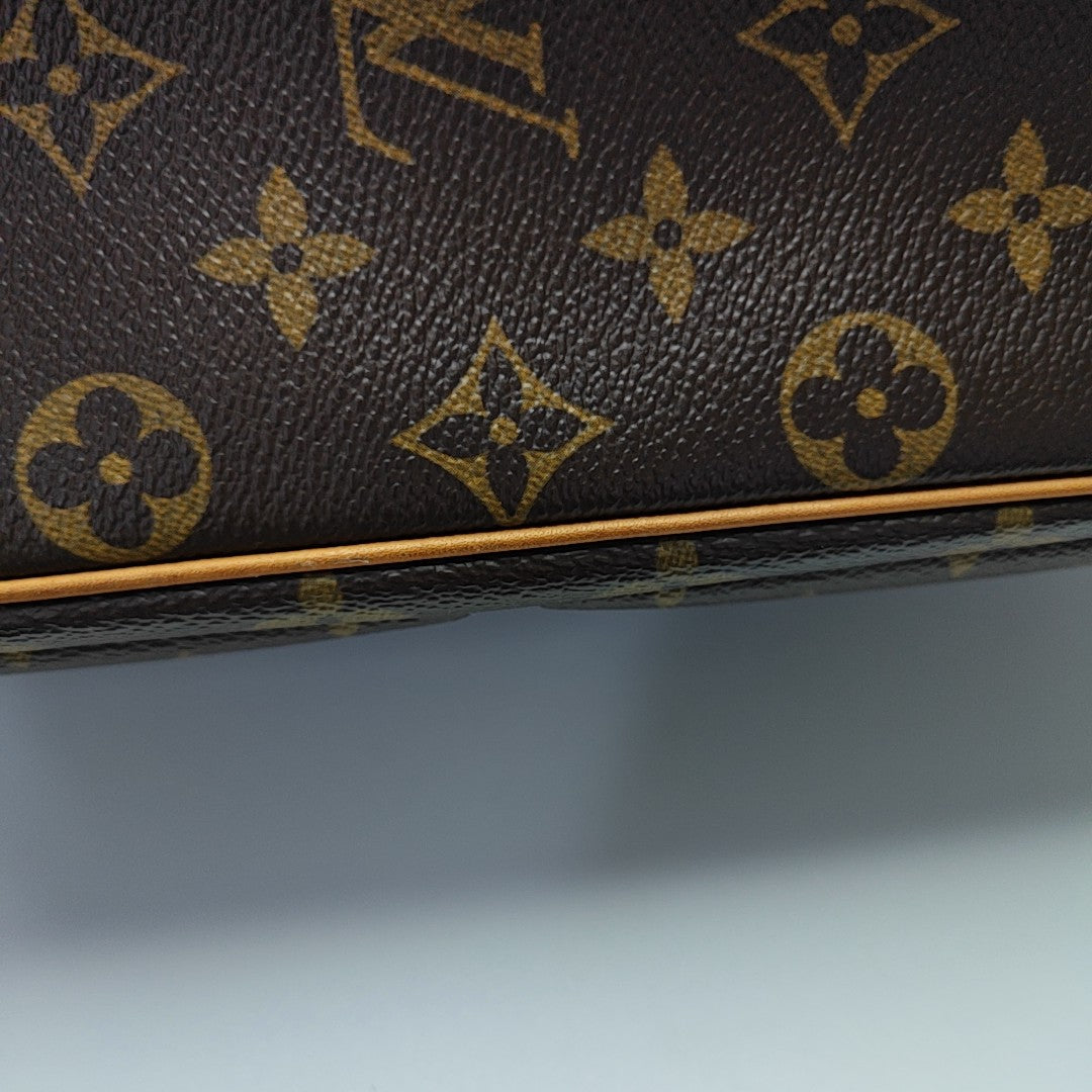 VIVA CITE Monogram Coated Canvas Brown
