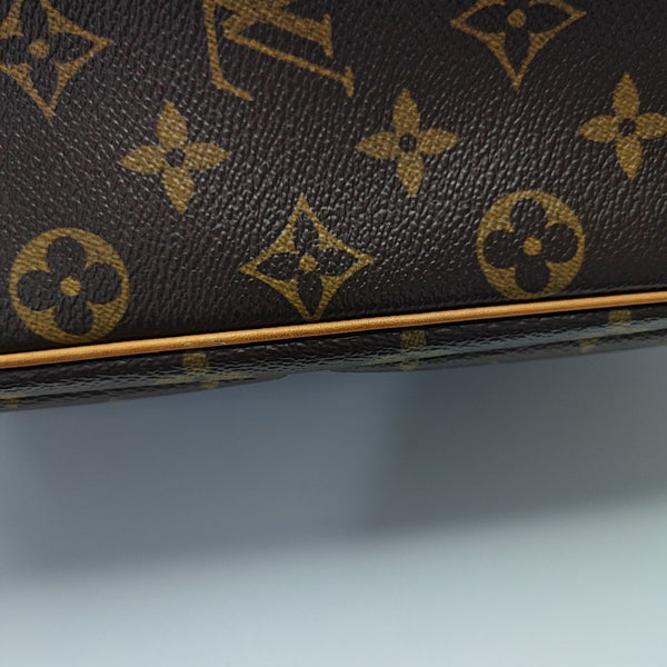 VIVA CITE Monogram Coated Canvas Brown