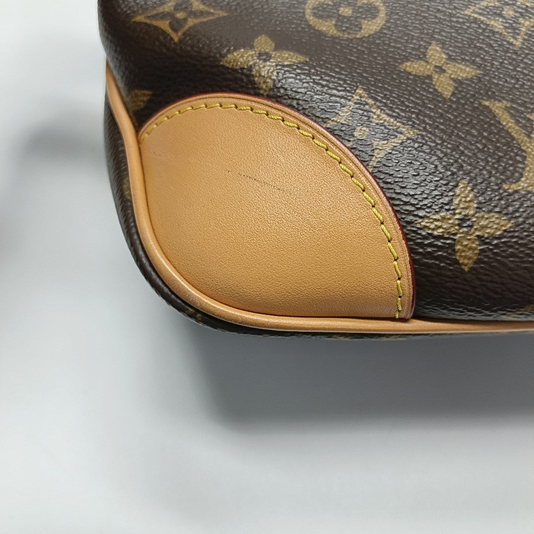 BOULOGNE Lona Monogram Revestida Marrón