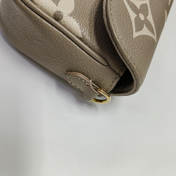 IVY Monogram Calfskin Gray