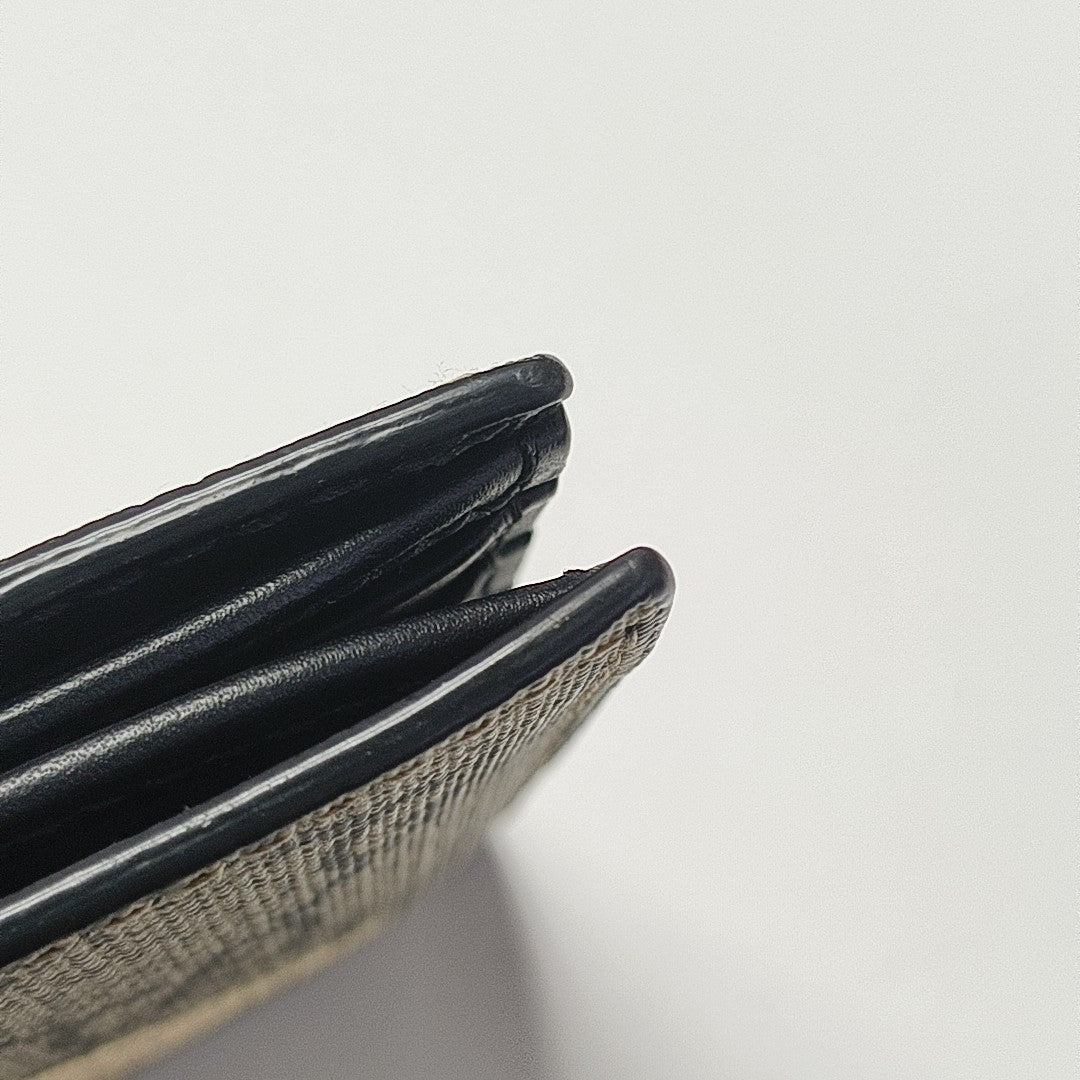 GG Supreme Monogram Coated Canvas Brown Wallet