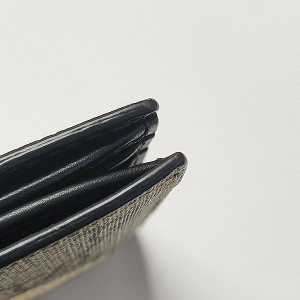 GG Supreme Monogram Coated Canvas Brown Wallet