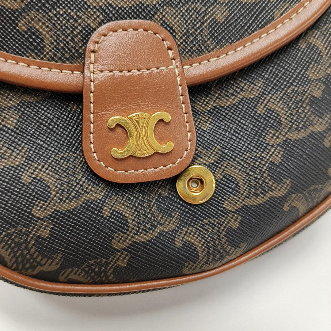 BESACE Coated Canvas Brown