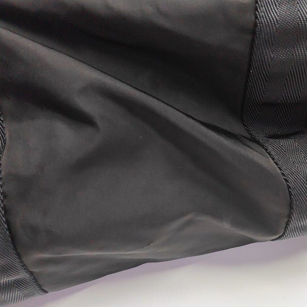 Nylon Shoulder Bag Black