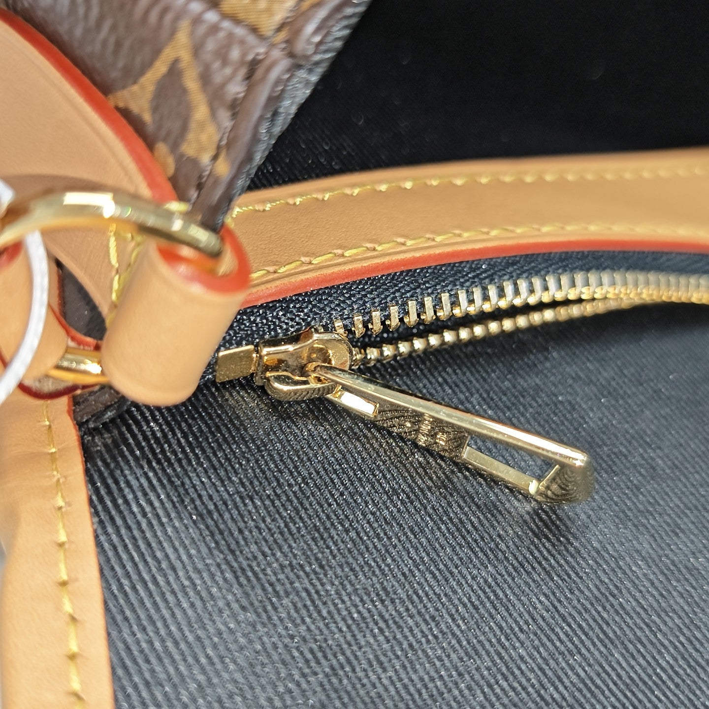 DIANE Monogram Coated Canvas Brown
