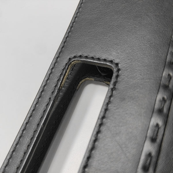 Quilted Calfskin Tote Bag Black