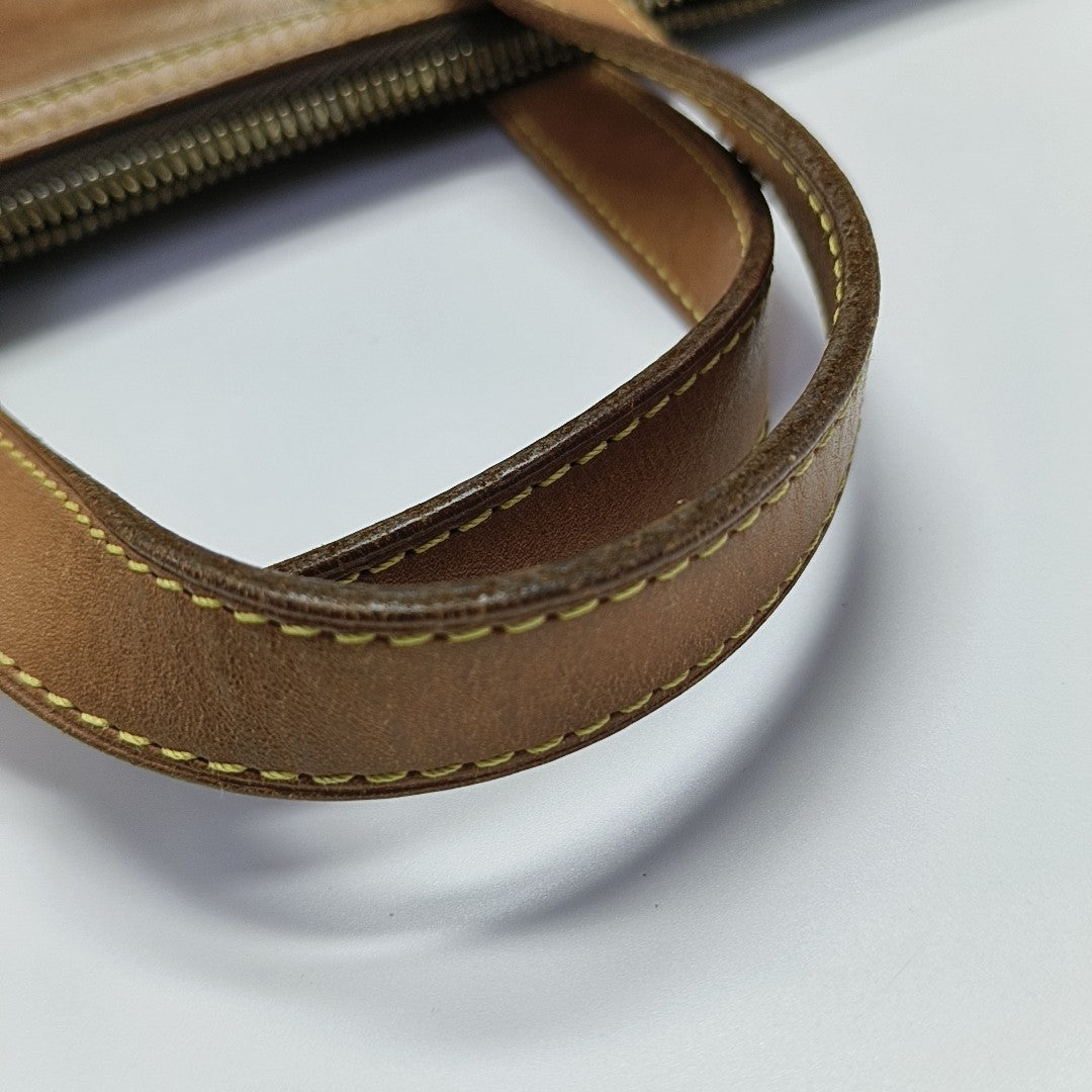 PALERMO PM Monogram Coated Canvas Brown