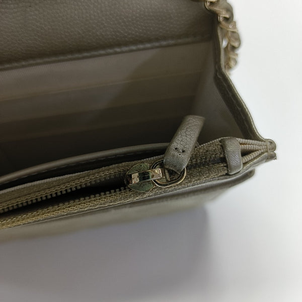 WOC Quilted Calfskin Beige