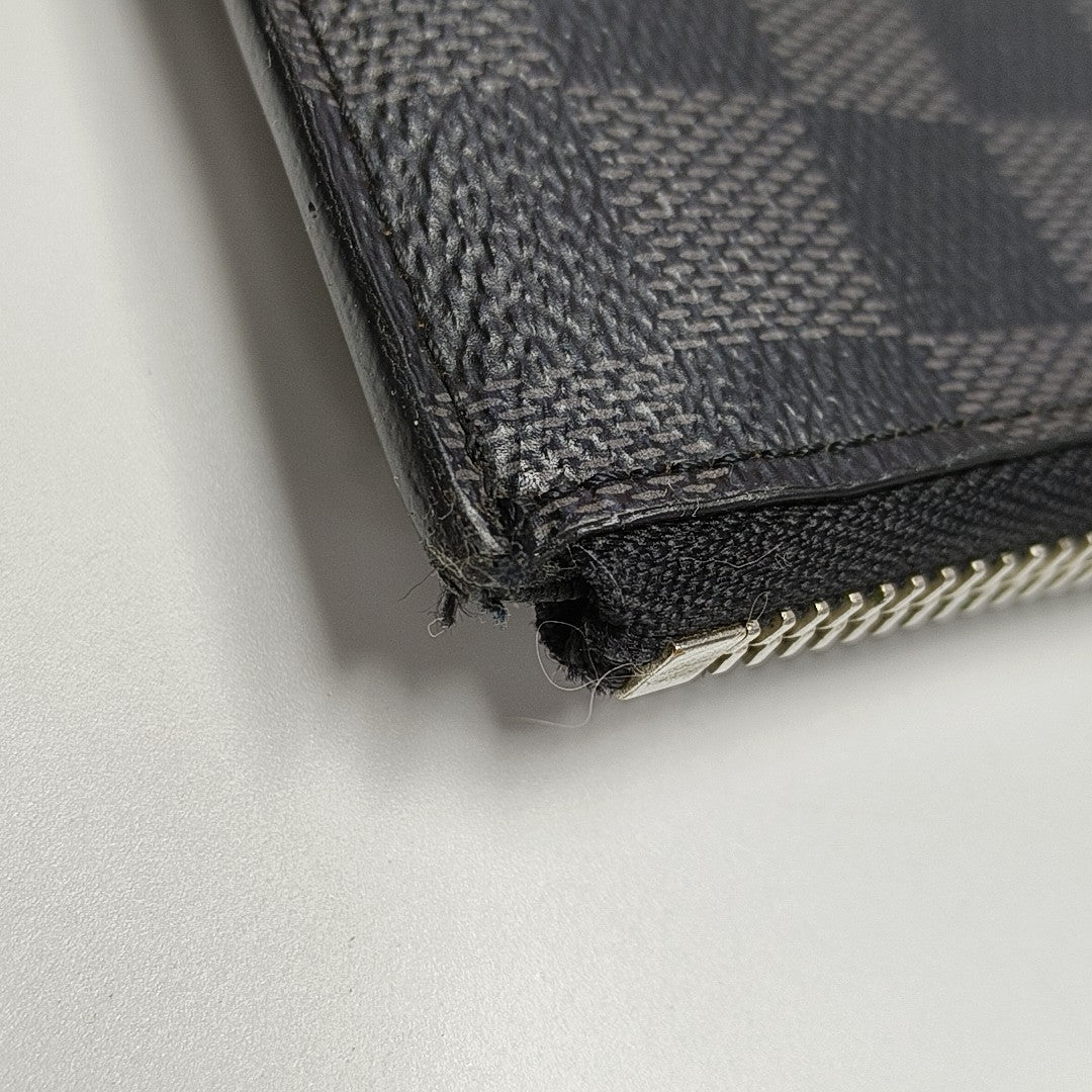 JOUR GM Damier Graphite Coated Canvas Gray