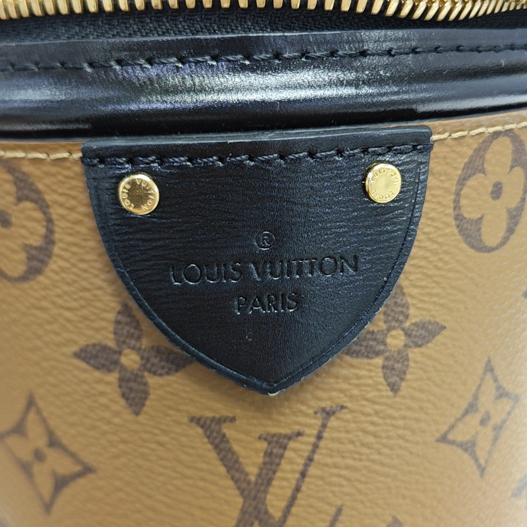 CANNES PM Monogram Coated Canvas Brown