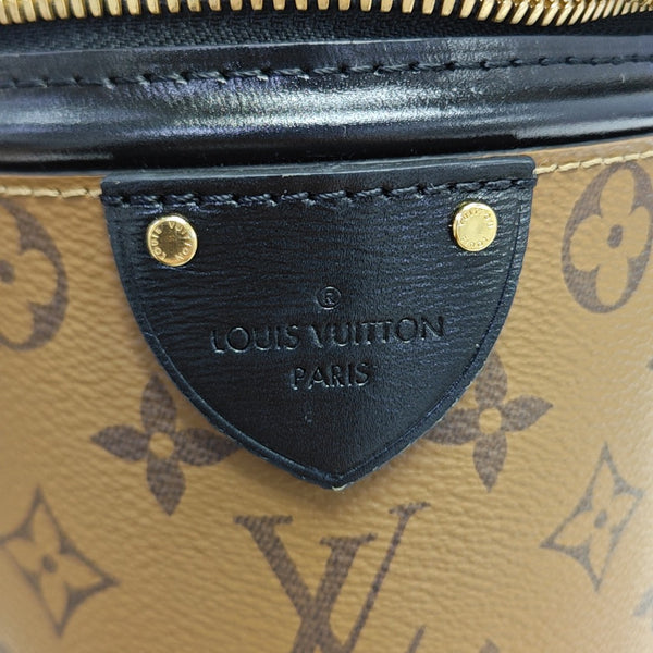 CANNES PM Monogram Coated Canvas Brown