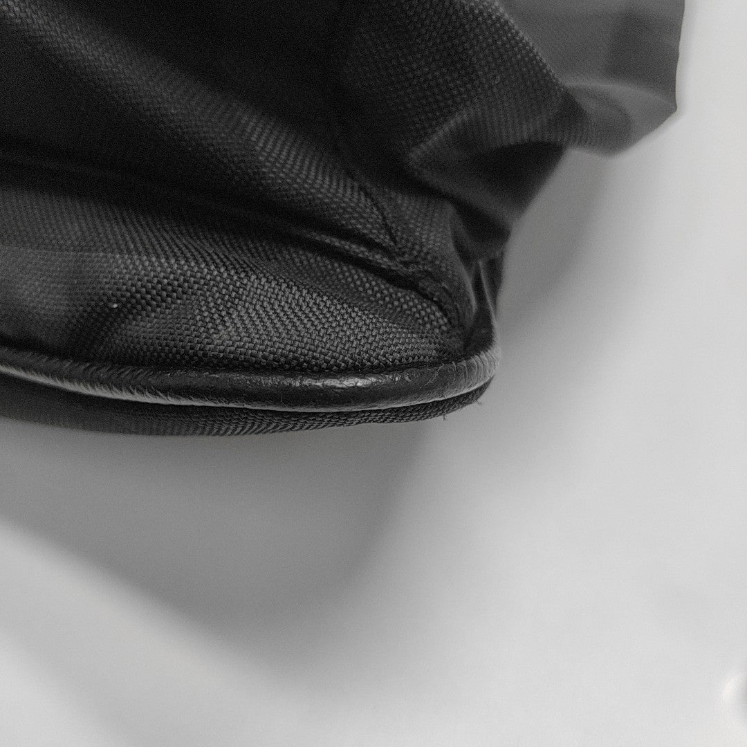 Canvas Shoulder Bag Black