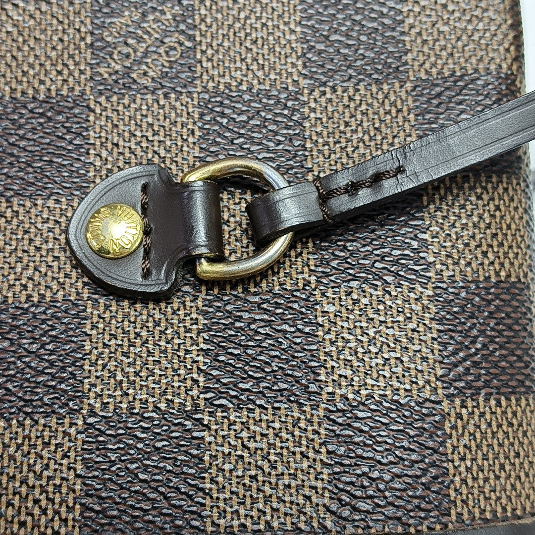 NEVERFULL MM Damier Ebene Coated Canvas Brown