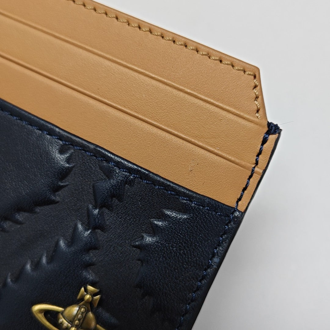 Calfskin Card Holder Multicolor