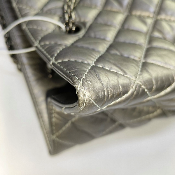 Quilted Calfskin Gray
