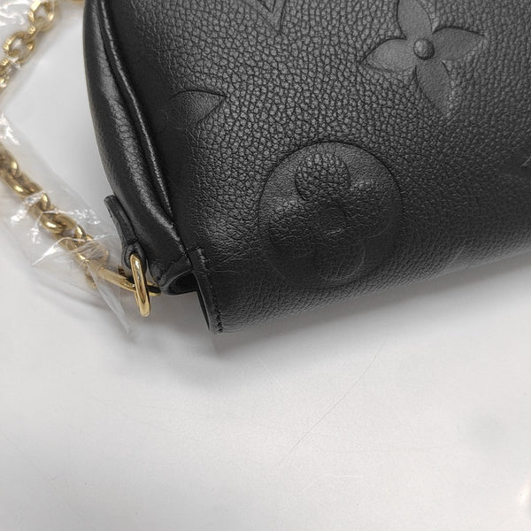 IVY Monogram Calfskin Black