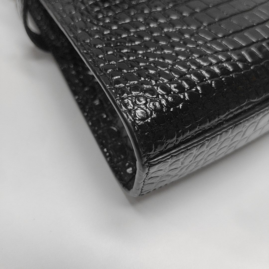 MANHATTAN Small Calfskin Black