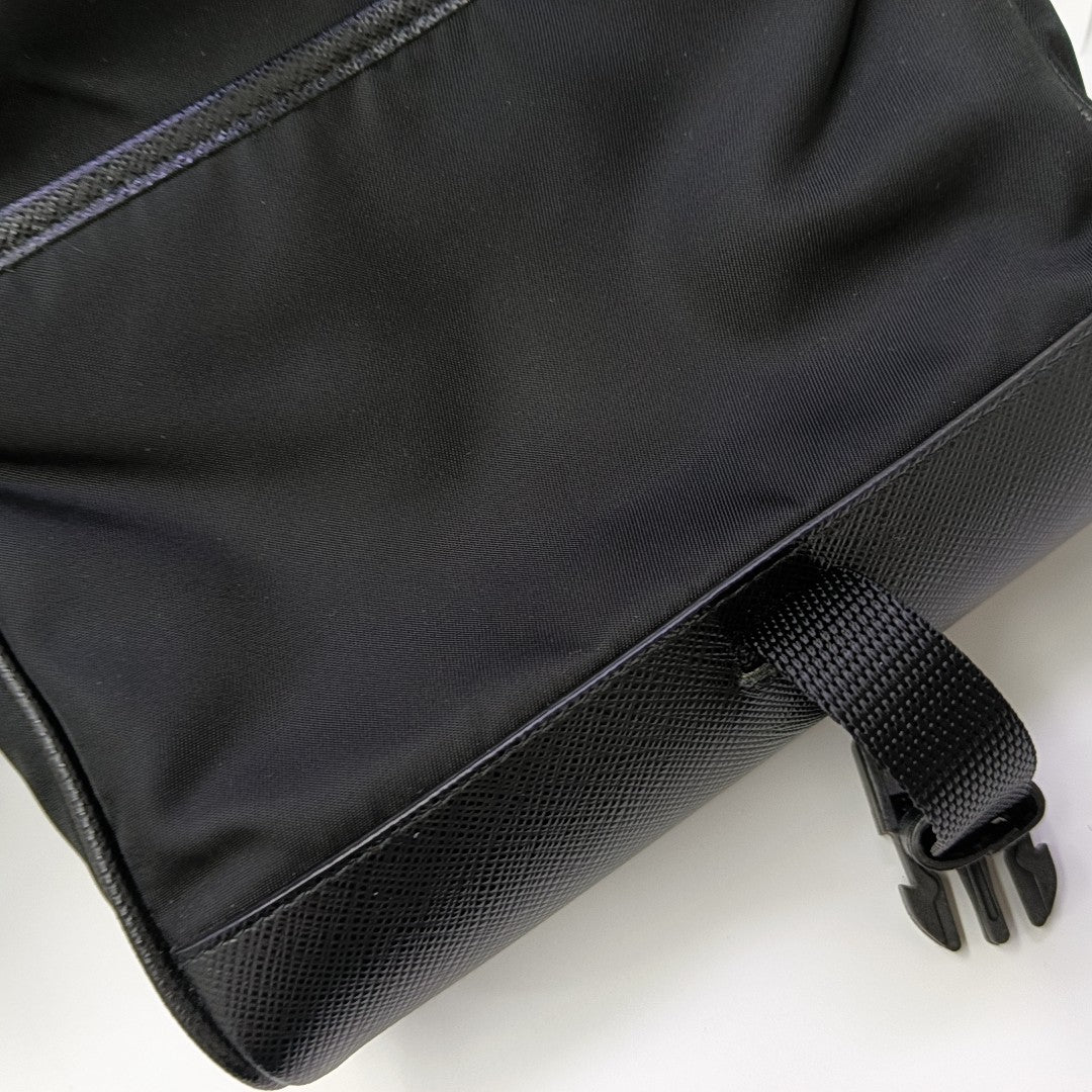 Fold Wallet Nylon Black