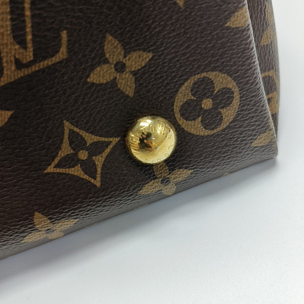 CARRYALL PM Monogram Coated Canvas Brown