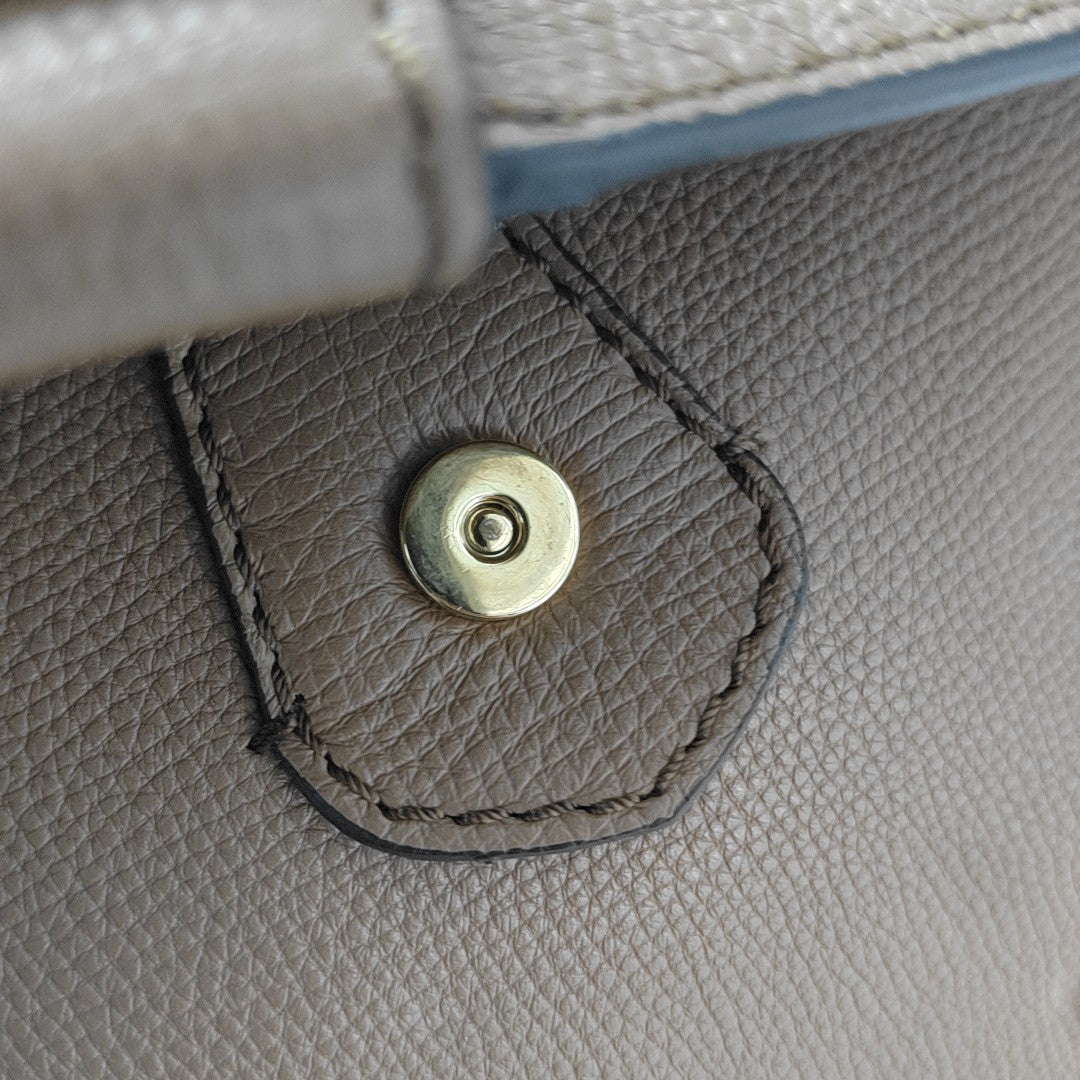 Camberley Derby Large Calfskin Brown