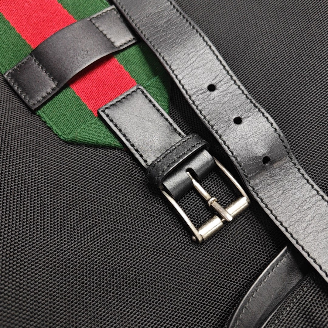 Fabric Backpack Black