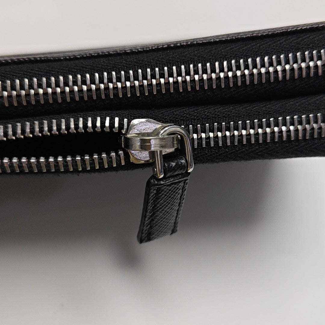 Calfskin Wallet Black