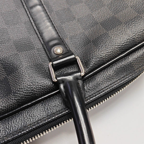 PORTE-DOCUMENTS PM Damier Graphite Coated Canvas Black